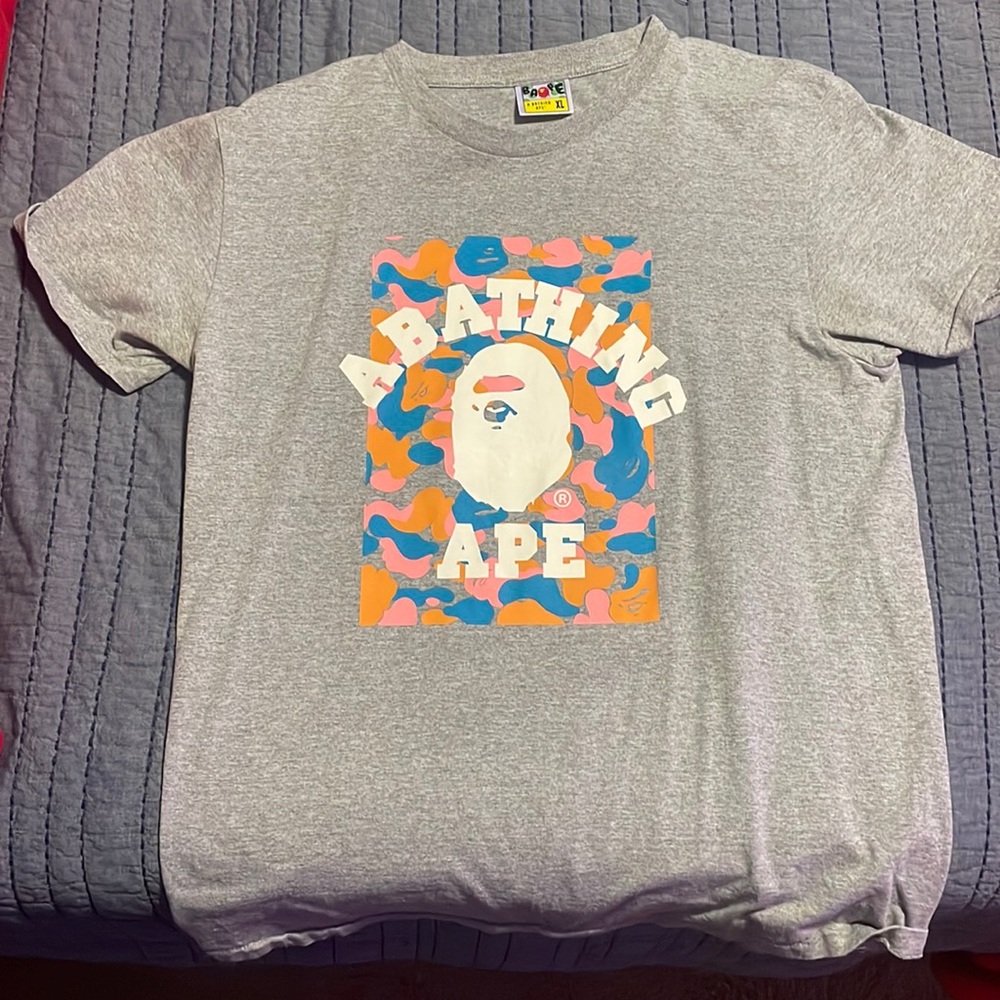 Bathing Ape tee XL vintage.